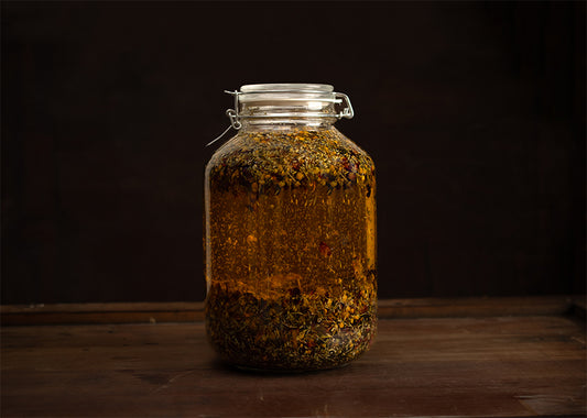 In the kitchen: Message from Calendula