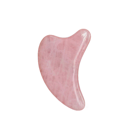 Rose Quartz Gua Sha to Enhance and Lift Face